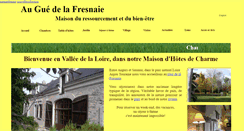 Desktop Screenshot of chambreshotes-saumur.fr